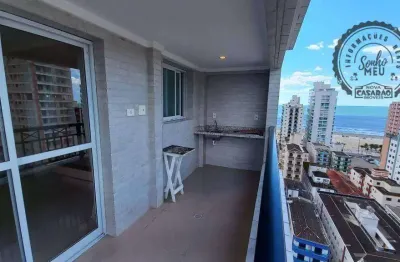 Apartamento com 1 quarto à venda na Rua México, Guilhermina, Praia Grande