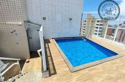 Apartamento com 1 dormitório à venda, 45 m² por R$ 350.000,00 - Tupi - Praia Grande/SP