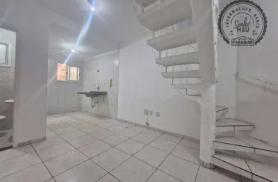 Casa em condomínio fechado com 2 quartos à venda na Rua Marechal Rondon, Canto do Forte, Praia Grande