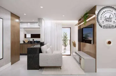 Apartamento com 2 quartos à venda na Rua General Humberto de Souza Mello, Canto do Forte, Praia Grande