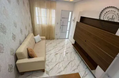 Casa em condomínio fechado com 2 quartos à venda na Rua José de Alencar, Vila Assunção, Praia Grande