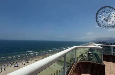 Apartamento com 4 quartos para alugar na Rua Itararé, Guilhermina, Praia Grande