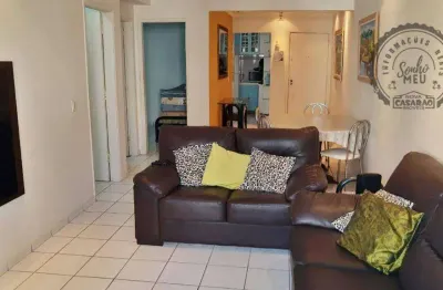 Apartamento com 2 dormitórios à venda, 80 m² por r$ 390.000,00 - ocian - praia grande/sp