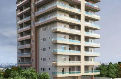 Apartamento com 1 quarto à venda na Rua Vinte e Seis de Janeiro, Vila Mirim, Praia Grande