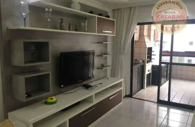 Apartamento com 3 quartos à venda na Rua Caiapós, Tupi, Praia Grande