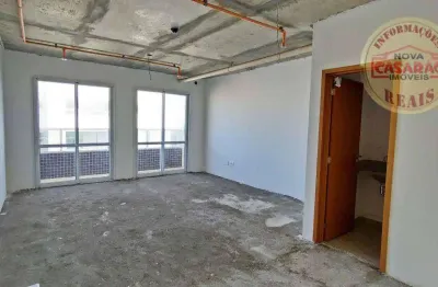 Sala à venda, 39 m² por r$ 500.000,00 - boqueirão - praia grande/sp