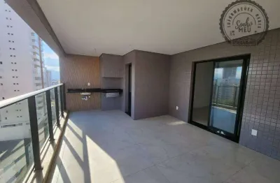 Apartamento com 3 dormitórios à venda, 135 m² por r$ 970.000,00 - aviação - praia grande/sp