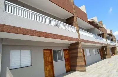 Casa com 2 dormitórios à venda, 36 m² por r$ 225.000,00 - jardim quietude - praia grande/sp