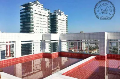 Apartamento com 1 dormitório à venda, 59 m² por r$ 337.000,00 - canto do forte - praia grande/sp