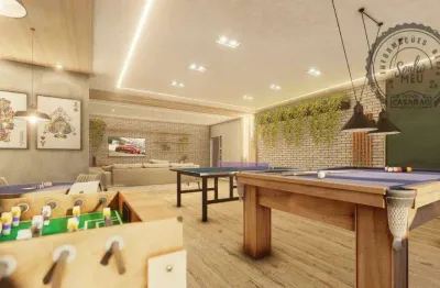 Apartamento com 2 dormitórios à venda, 82 m² por r$ 370.000,00 -  jardim real - praia grande/sp