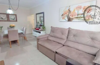 Apartamento com 2 dormitórios à venda, 71 m² por r$ 580.000,00 - canto do forte - praia grande/sp
