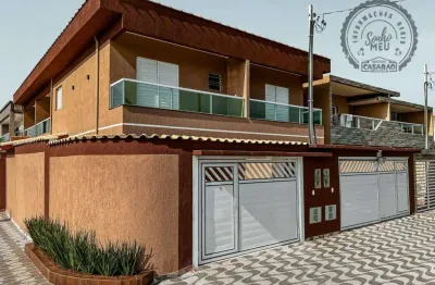 Sobrado com 2 dormitórios à venda, 78 m² por r$ 280.000,00 - balneário japura - praia grande/sp