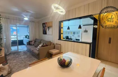Apartamento com 2 quartos à venda na Rua Leme, Guilhermina, Praia Grande
