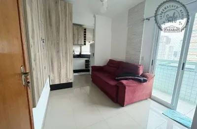 Apartamento com 1 dormitório à venda, 40 m² por r$ 320.000,00 - boqueirão - praia grande/sp