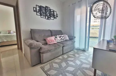 Apartamento com 1 dormitório à venda, 40 m² por r$ 340.000,00 - vila guilhermina - praia grande/sp