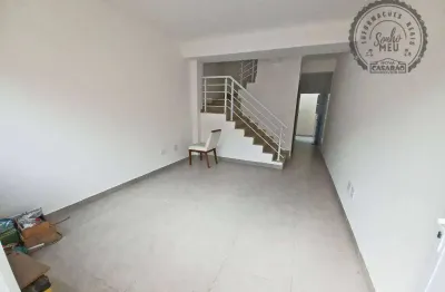 Casa em condomínio fechado com 2 quartos à venda na Avenida João Mendes Júnior, Sítio do Campo, Praia Grande