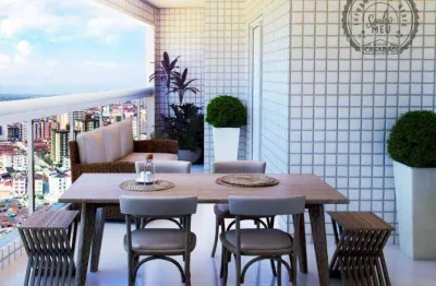 Apartamento com 2 dormitórios à venda, 79 m² por r$ 580.000,00 - aviação - praia grande/sp