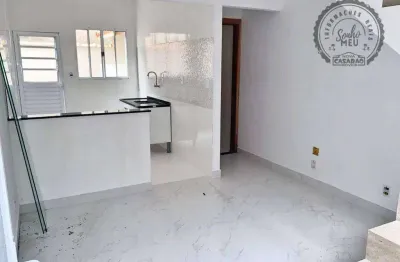 Sobrado com 2 dormitórios à venda, 58 m² por r$ 250.000,00 - jardim melvi - praia grande/sp