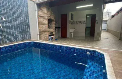 Casa com 3 quartos à venda na Avenida Guido Mangioca, Balneário Maracanã, Praia Grande