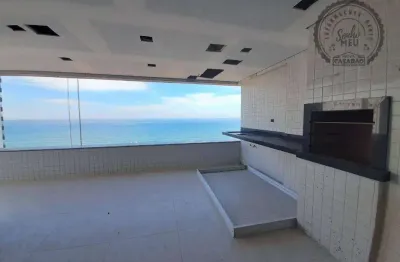 Apartamento com 3 dormitórios à venda, 150 m² por r$ 2.000.000,00 - caiçara - praia grande/sp