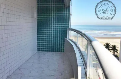 Apartamento localizado na vila guilhermina - praia grande/sp