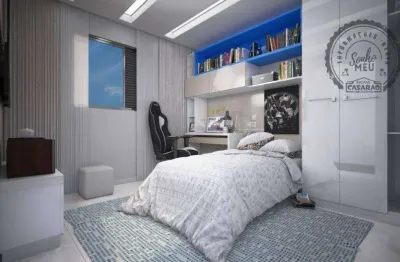 Apartamento com 3 dormitórios à venda, 129 m² por r$ 1.360.000,00 - canto do forte - praia grande/sp