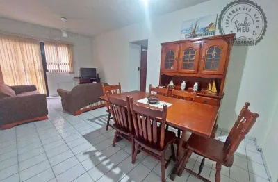 Apartamento com 2 dormitórios à venda, 127 m² por r$ 430.000,00 - guilhermina - praia grande/sp