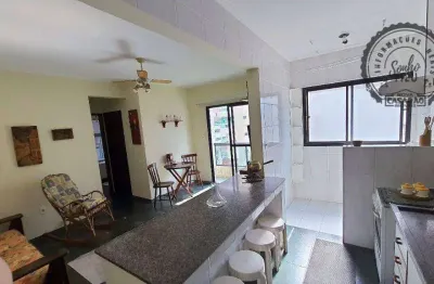 Apartamento com 1 quarto para alugar na Rua Doutor João Sampaio, Guilhermina, Praia Grande