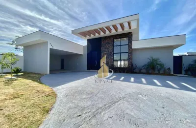 Casa com 4 dormitórios à venda, 186 m² por r$ 1.390.000,00 - condomínio terras do vale - caçapava/sp