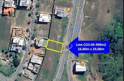 Terreno à venda, 490 m² por r$ 2.000.000,00 - condomínio residencial alphaville - são josé dos campos/sp