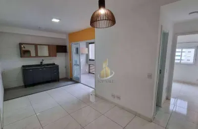 Apartamento com 2 dormitórios para alugar, 55 m² por r$ 3.050,00/mês - vila industrial - são josé dos campos/sp