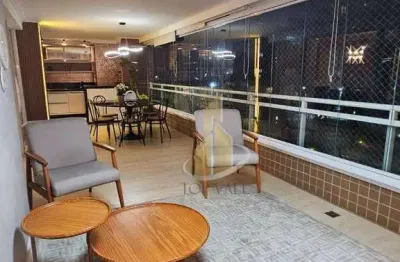 Apartamento com 3 dormitórios à venda, 182 m² por r$ 2.180.000,00 - vila ema - são josé dos campos/sp
