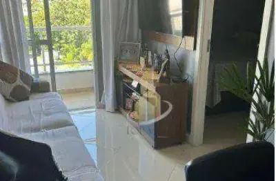 Apartamento com 1 dormitório para alugar, 35 m² por r$ 3.944/mês - condomínio centro empresarial taquari - são josé dos campos/sp