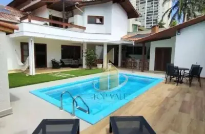 Sobrado com 4 dormitórios, 330 m² - venda por r$ 3.190.000 ou aluguel por r$ 17.399/mês - jardim aquarius - são josé dos campos/sp