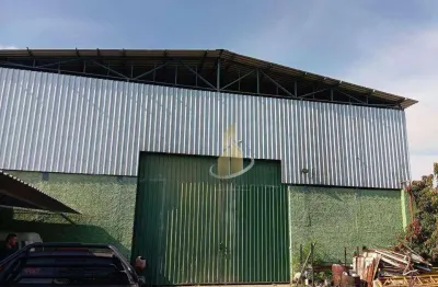 Galpão para alugar, 1000 m² por r$ 11.000/mês - santa luzia - caçapava/sp