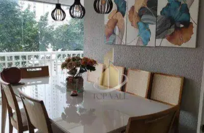 Apartamento com 3 dormitórios, 90 m² - venda por r$ 1.200.000 ou aluguel por r$ 6.175/mês - jardim aquarius - são josé dos campos/sp