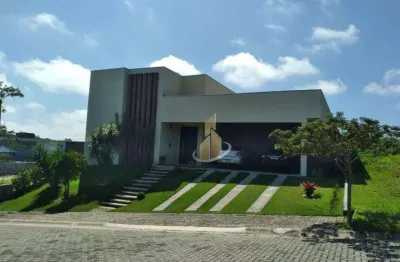 Casa com 3 dormitórios à venda, 259 m² por r$ 1.266.000 - condomínio residencial ecopark bourbon - caçapava/sp