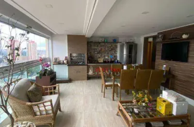 Apartamento com 3 dormitórios à venda, 165 m² por r$ 2.500.000,00 - jardim barbosa - guarulhos/sp