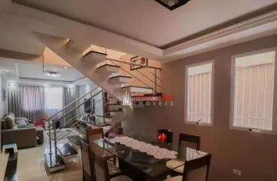 Sobrado com 3 dormitórios à venda, 205 m² por r$ 795.000,00 - jardim santa clara - guarulhos/sp