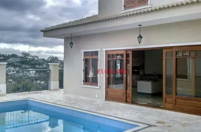 Sobrado à venda, 480 m² por r$ 3.000.000,00 - caputera - arujá/sp