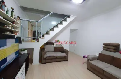 Sobrado à venda, 130 m² por r$ 550.000,00 - jardim terezópolis - guarulhos/sp
