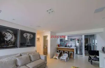 Apartamento com 2 dormitórios à venda, 86 m² por r$ 899.000,00 - jardim flor da montanha - guarulhos/sp