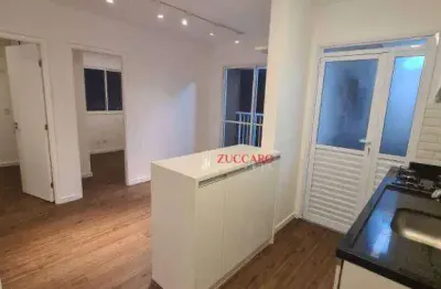 Apartamento com 2 dormitórios para alugar, 43 m² por r$ 2.912,75/mês - vila itapegica - guarulhos/sp