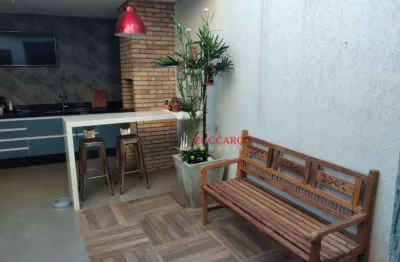 Sobrado à venda, 177 m² por r$ 977.000,00 - parque renato maia - guarulhos/sp