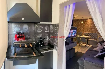 Apartamento com 2 dormitórios à venda, 57 m² por r$ 430.000,00 - ponte grande - guarulhos/sp
