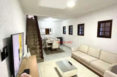 Sobrado à venda, 203 m² por r$ 530.000,00 - jardim ipanema - guarulhos/sp