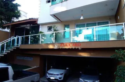 Sobrado à venda, 245 m² por r$ 2.000.000,01 - parque renato maia - guarulhos/sp