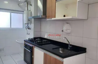 Apartamento com 2 dormitórios para alugar, 68 m² por r$ 3.600,00/mês - jardim flor da montanha - guarulhos/sp
