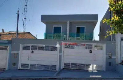 Sobrado com 2 dormitórios à venda, 96 m² por r$ 450.000,01 - parque residencial scaffid ii - itaquaquecetuba/sp