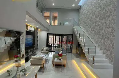 Sobrado com 4 dormitórios à venda, 320 m² por r$ 3.500.000,00 - parque renato maia - guarulhos/sp